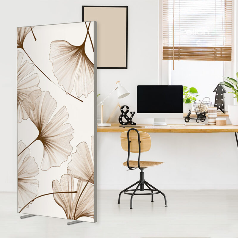 Sichtschutz Trennwand Ginkgo Studie