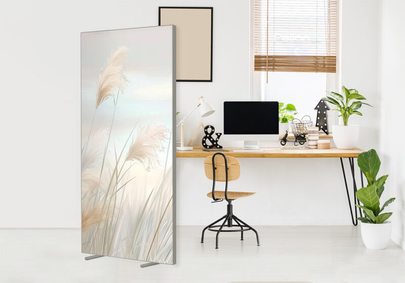 Sichtschutz Trennwand Leises Schilf