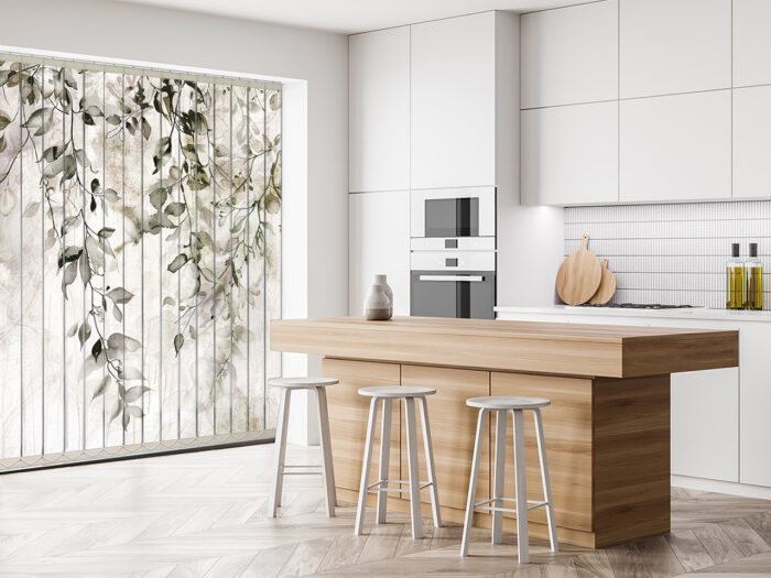 Vertikaljalousie Leaf Silence