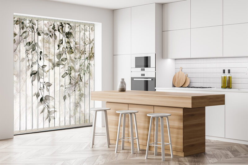 Vertikaljalousie Leaf Silence