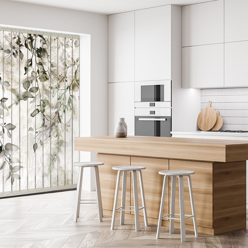 Vertikaljalousie Leaf Silence