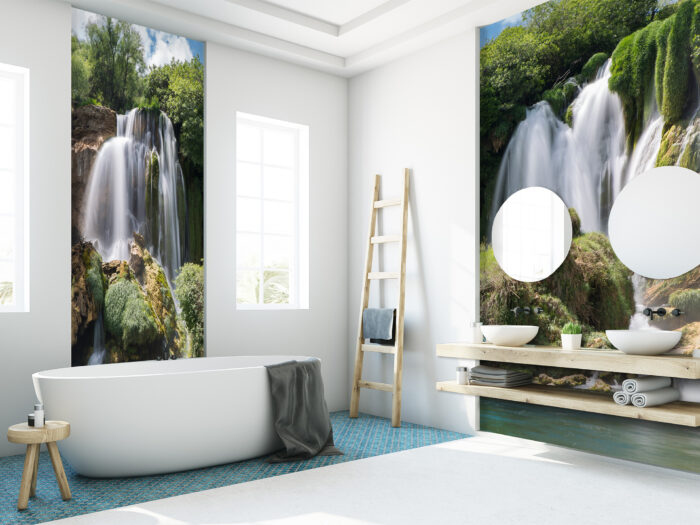 Wandverkleidung Fließende Kraft