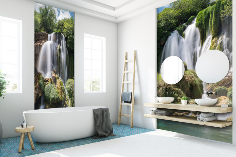 Wandverkleidung Fließende Kraft