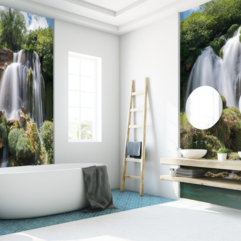 Wandverkleidung Fließende Kraft