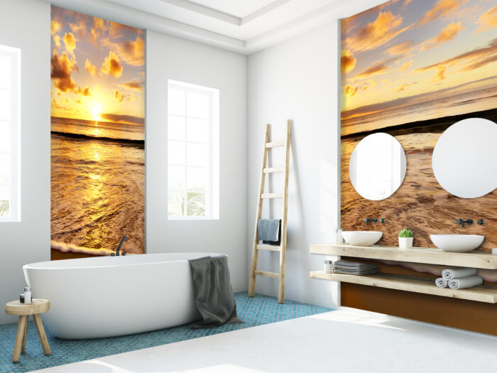 Wandverkleidung Meeresstrand