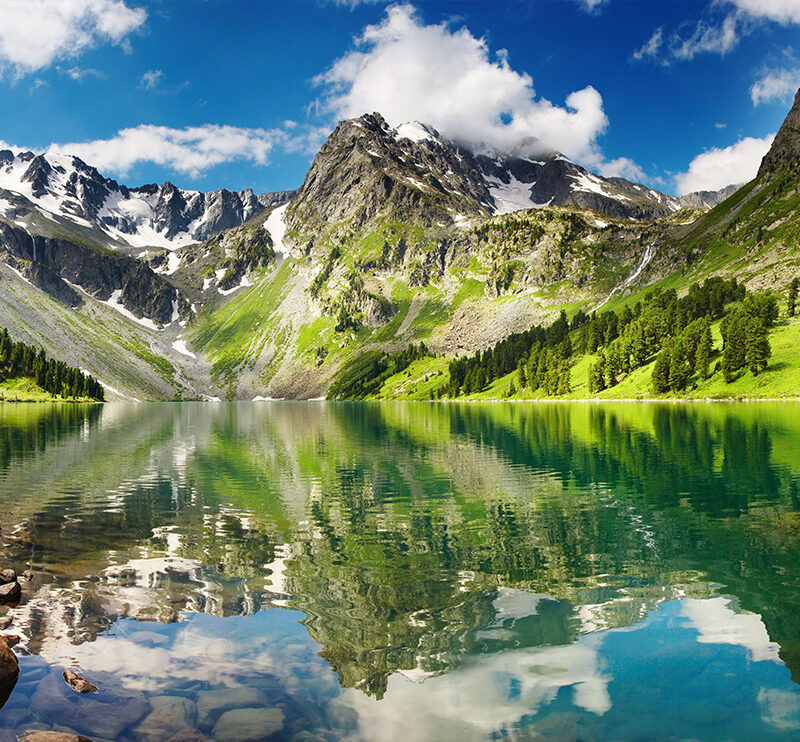 Flächenvorhang Berge