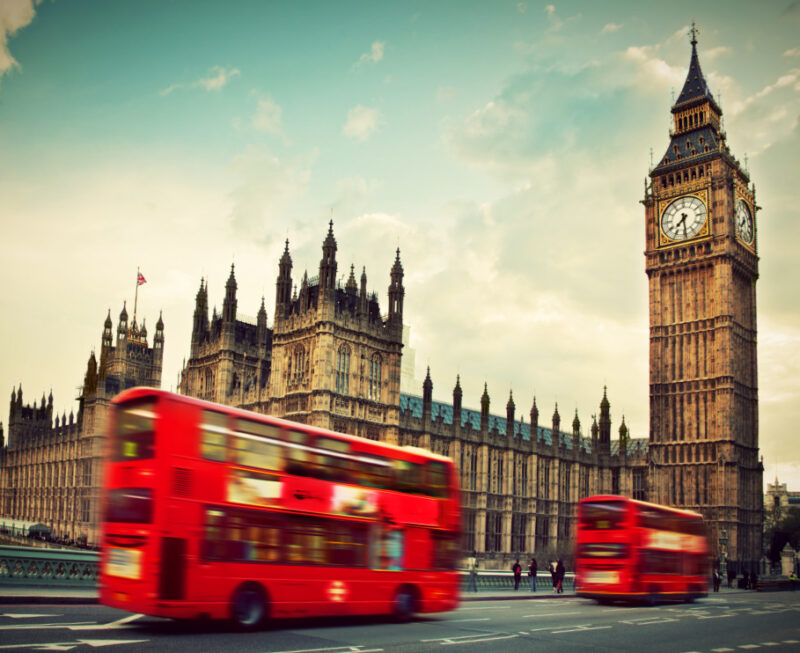 Flächenvorhang Big Ben