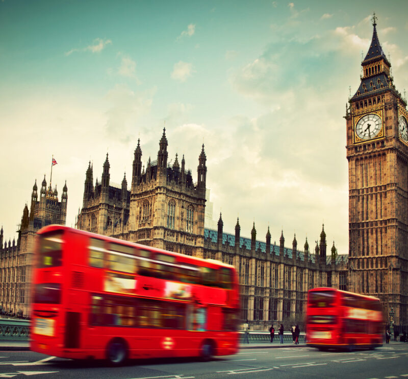 Flächenvorhang Big Ben