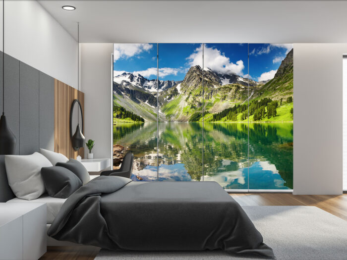 Flächenvorhang Berge