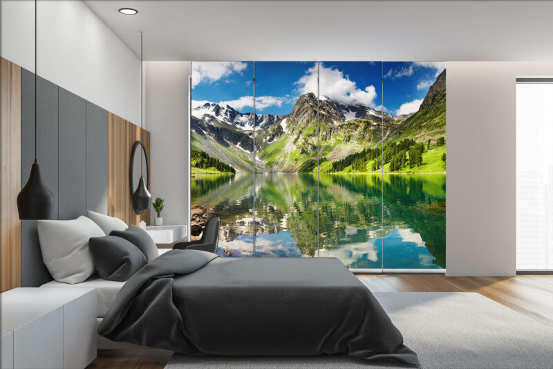Flächenvorhang Berge