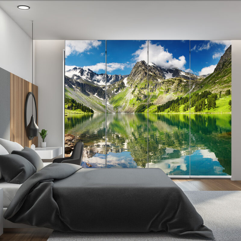 Flächenvorhang Berge