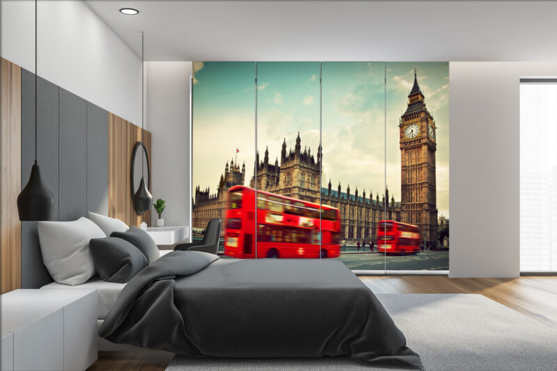 Flächenvorhang Big Ben