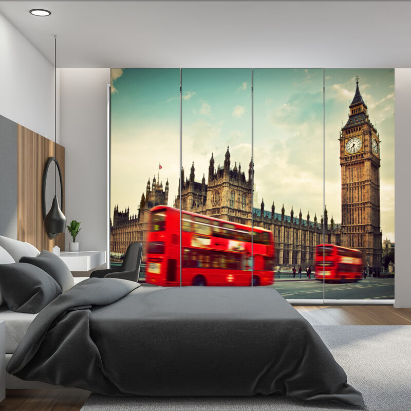 Flächenvorhang Big Ben