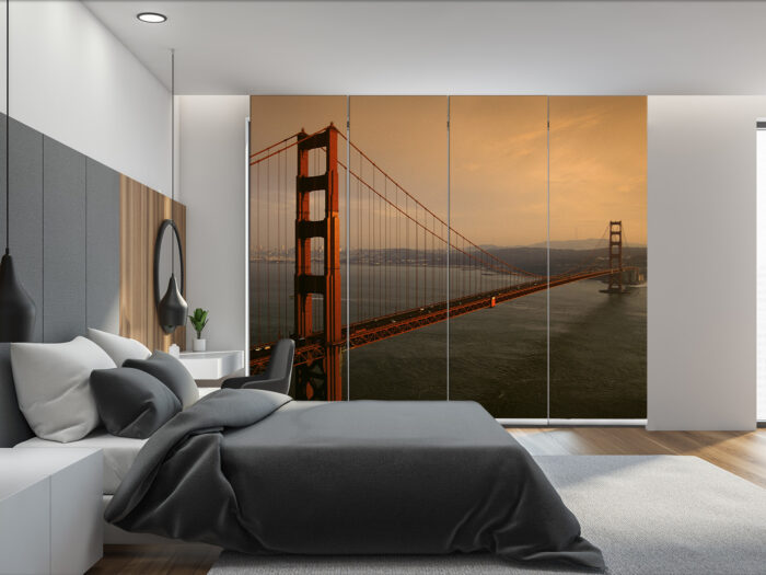 Flächenvorhang Golden Gate Bridge