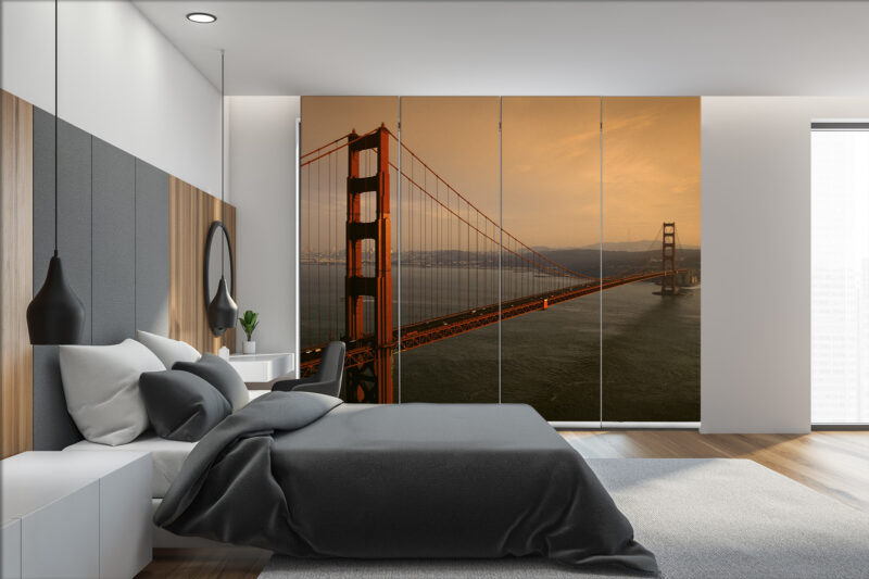 Flächenvorhang Golden Gate Bridge