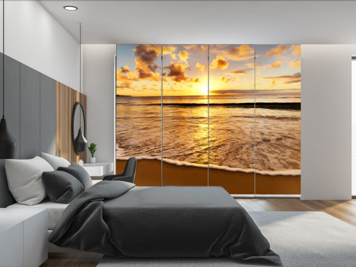 Flächenvorhang Meeresstrand