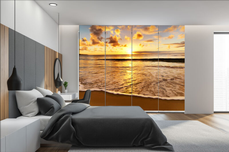 Flächenvorhang Meeresstrand