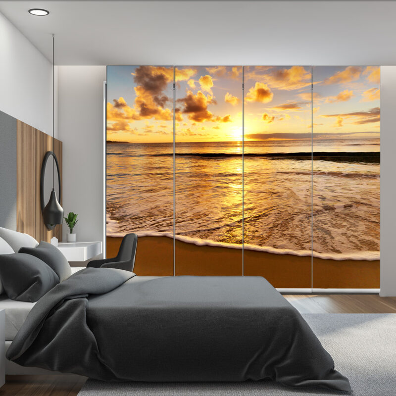 Flächenvorhang Meeresstrand