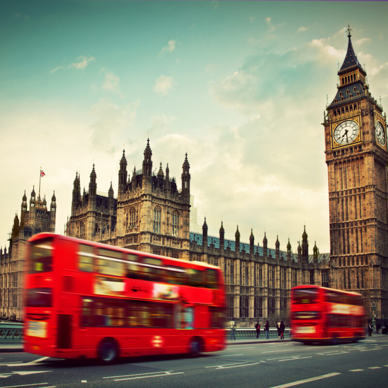 HomeOffice Sichtschutz Paravent Big Ben