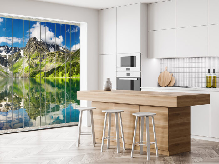 Vertikaljalousie Berge
