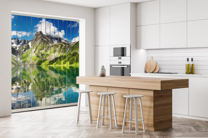 Vertikaljalousie Berge