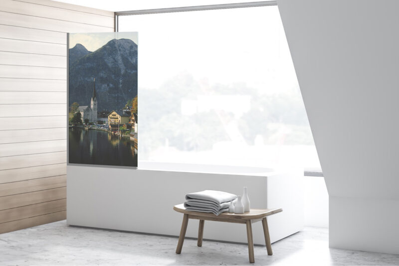Duschtrennwand für Badewannen Hallstatt