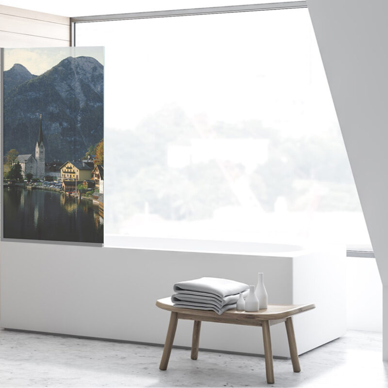 Duschtrennwand für Badewannen Hallstatt