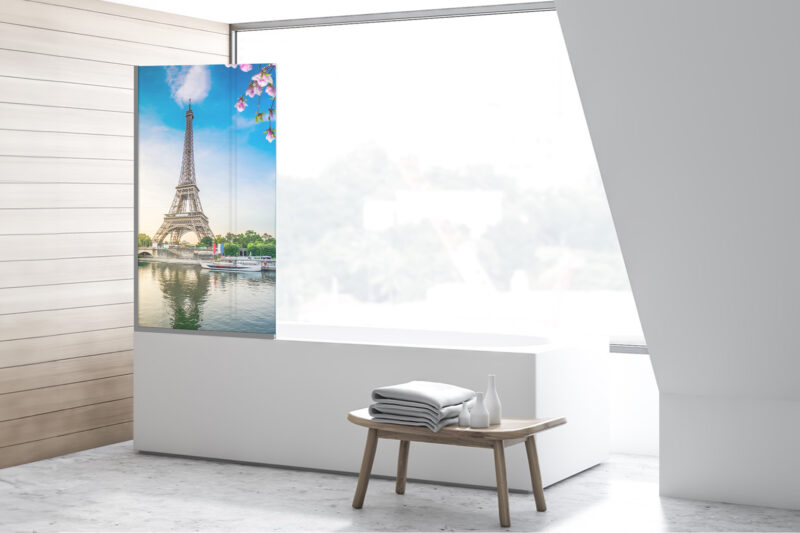 Duschtrennwand für Badewannen Paris