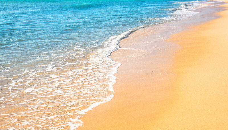 Bettkopfteil Beach