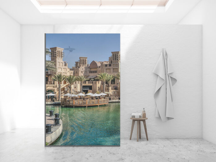 Duschtrennwand_140x120_Dubai-Oasis Duschtrennwand für Walk-in Duschen Dubai Oasis