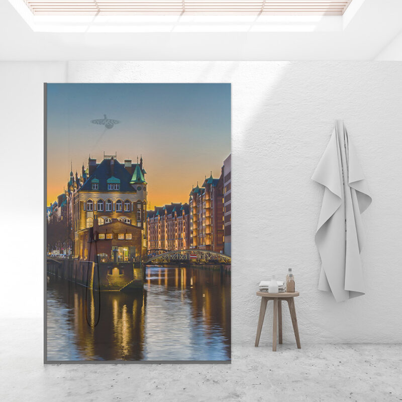 Duschtrennwand für Walk-in Duschen Hamburg