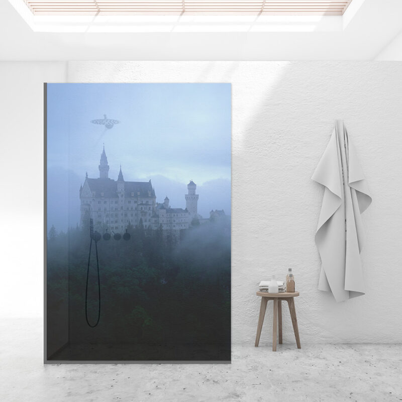 Duschtrennwand für Walk-in Duschen Neuschwanstein