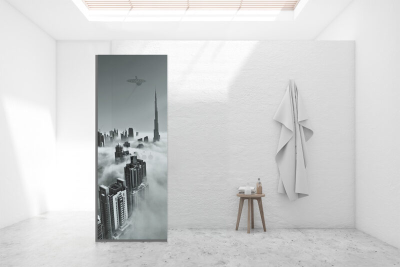 Duschtrennwand für Walk-in Duschen Dubai Dust