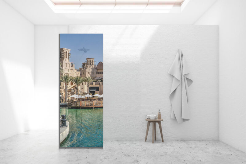 Duschtrennwand für Walk-in Duschen Dubai Oasis