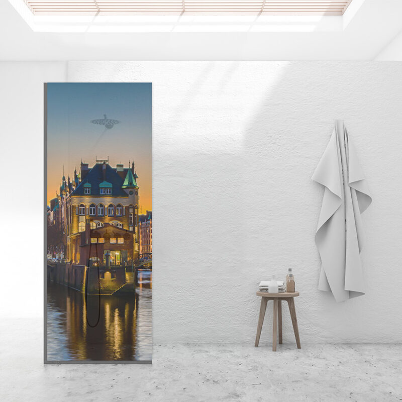 Duschtrennwand für Walk-in Duschen Hamburg