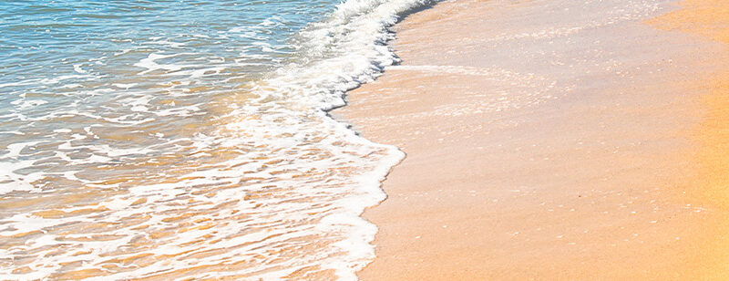 Auflegeglas für Kommoden Beach