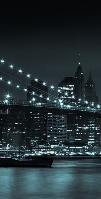 Duschtrennwand für Badewannen City lights