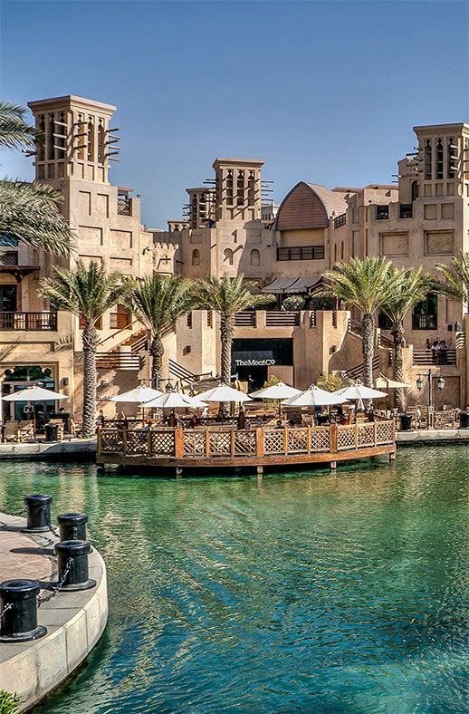 Duschtrennwand für Walk-in Duschen Dubai Oasis