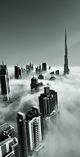 Duschtrennwand für Badewannen Dubai Dust