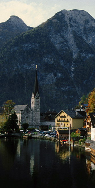 Duschtrennwand für Badewannen Hallstatt