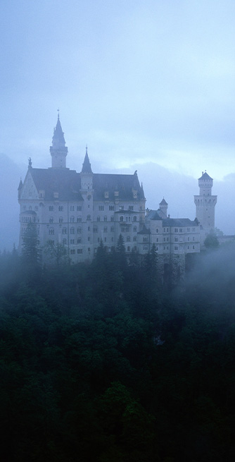 Duschtrennwand für Badewannen Neuschwanstein