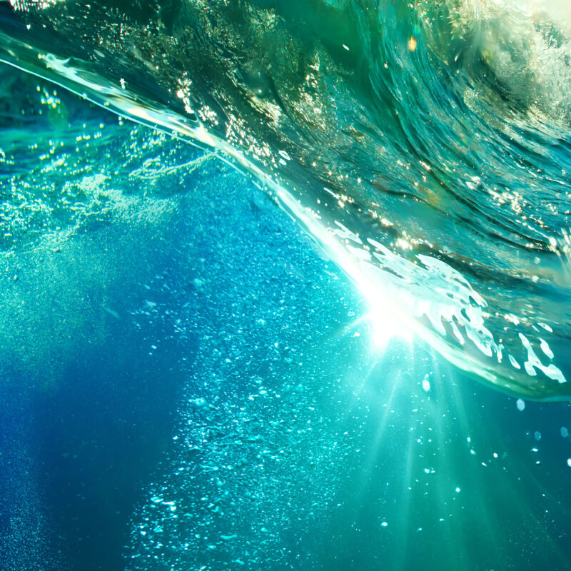 Wandverkleidung Unterwasser