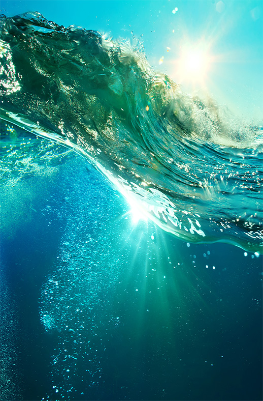 Duschtrennwand für Walk-in Duschen Unterwasser