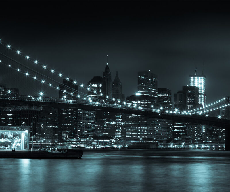 HomeOffice Sichtschutz Paravent City Lights