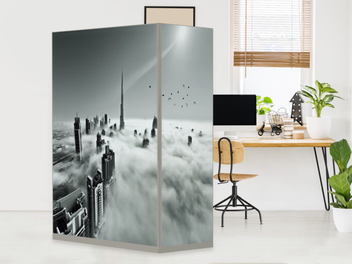 Paravant_Dubai-Dust HomeOffice Sichtschutz Paravent Dubai Dust