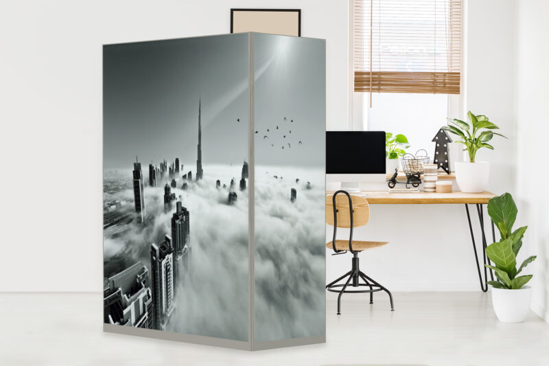 Paravant_Dubai-Dust HomeOffice Sichtschutz Paravent Dubai Dust