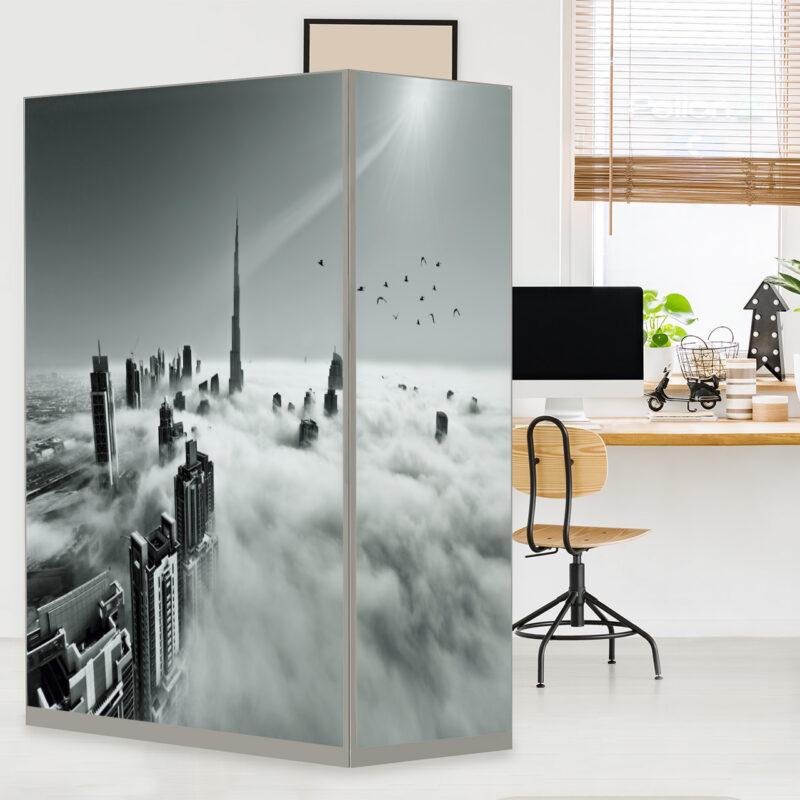 Paravant_Dubai-Dust HomeOffice Sichtschutz Paravent Dubai Dust