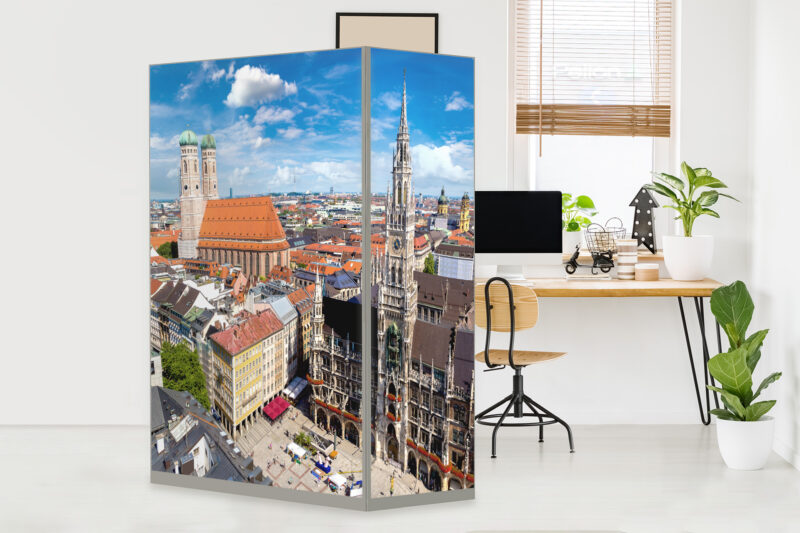 HomeOffice Sichtschutz Paravent München