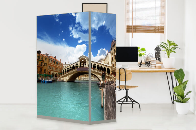 HomeOffice Sichtschutz Paravent Rialto