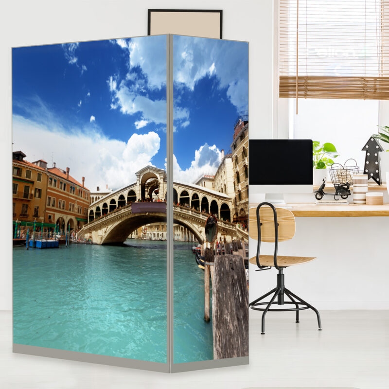 HomeOffice Sichtschutz Paravent Rialto